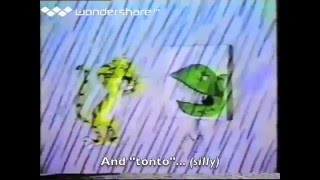 Sesame Street: Spanish &quot;T for Tiger&quot; (subtitled!)