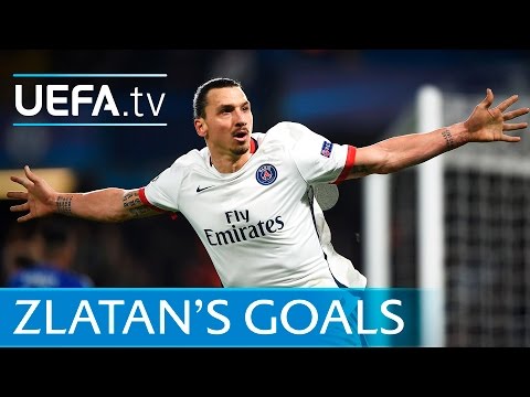 Zlatan Ibrahimović: All of his Paris Saint-Germain goals in the UEFA Champions League