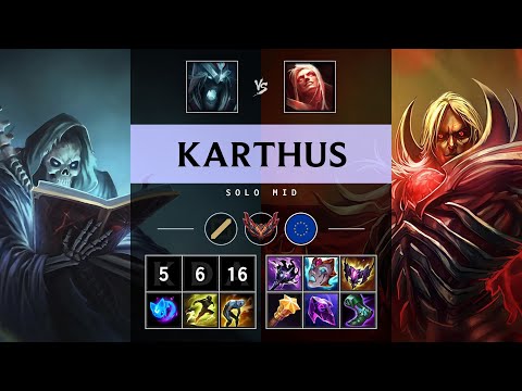 Karthus Mid vs Vladimir - EUW Grandmaster Patch 25.20