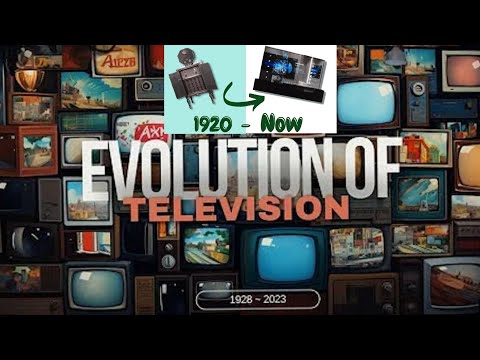The Evolution of Television1920s to the future of television in 2024. #television #tv #evolution