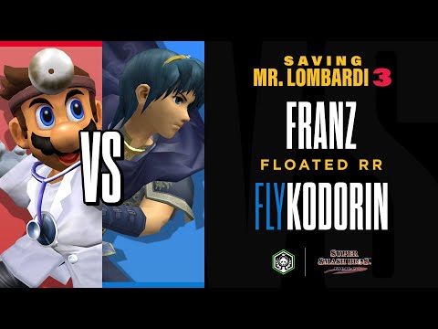 SAVING MR. LOMBARDI 3 - Franz (Dr. Mario) vs Kodorin (Marth) - SSBM - Floated RR
