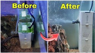 How to Clean Aquarium Filter | Sunsun XQP 500F