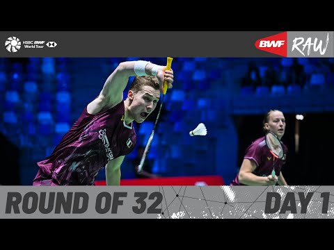 YONEX French Open 2025 | Day 1 | Court 1 | Round of 32