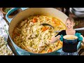 My Favorite Creamy Chicken Noodle Soup for Cold Weather