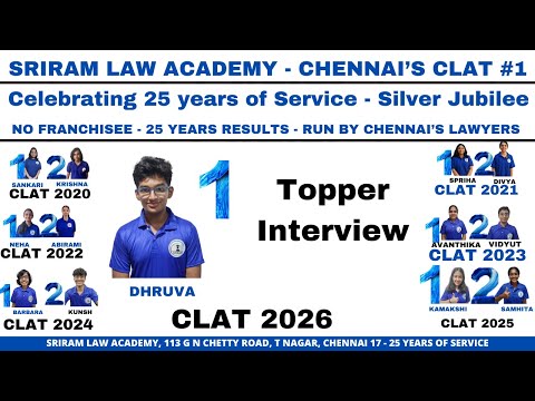 Sriram Law Academy Chennai Video 2