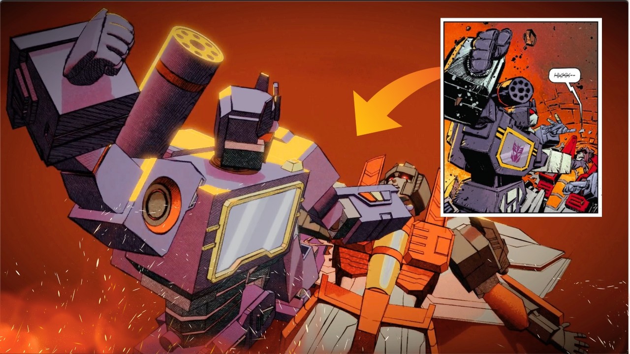 Soundwave Usurps Starscream | Animation