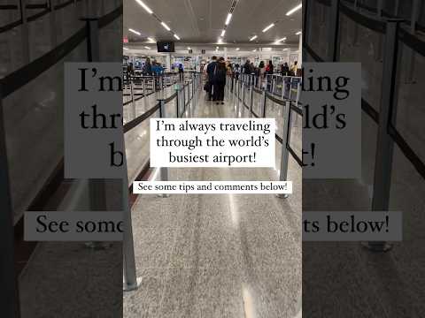 Traveling Through Atlanta Airport Quick Tips | #shorts