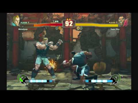 street fighter 4 Abel (Mienaikage) vs boxer (Super Riku)