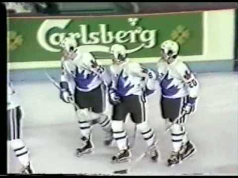 1977 wjc wayne gretzky's 1st goal
