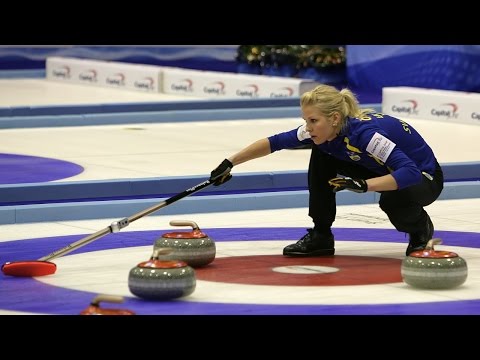 CURLING: SWE-DEN Euro Chps 2015 - Women Draw 5 - HIGHLIGHTS