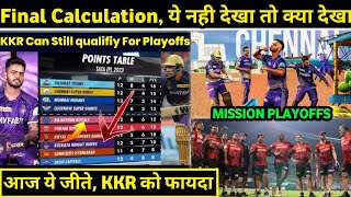 IPL 2023: KKR final Playoffs Detailed Calculation । Today's Top News & Updates for KKR