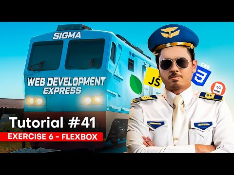 Exercise 6 - Navbar using Flexbox | Sigma Web Development Course - Tutorial #41