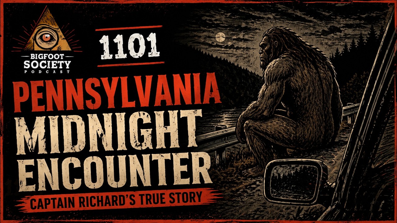 Pennsylvania Midnight Bigfoot: Captain Richard’s 15-Foot Roadside Encounter
