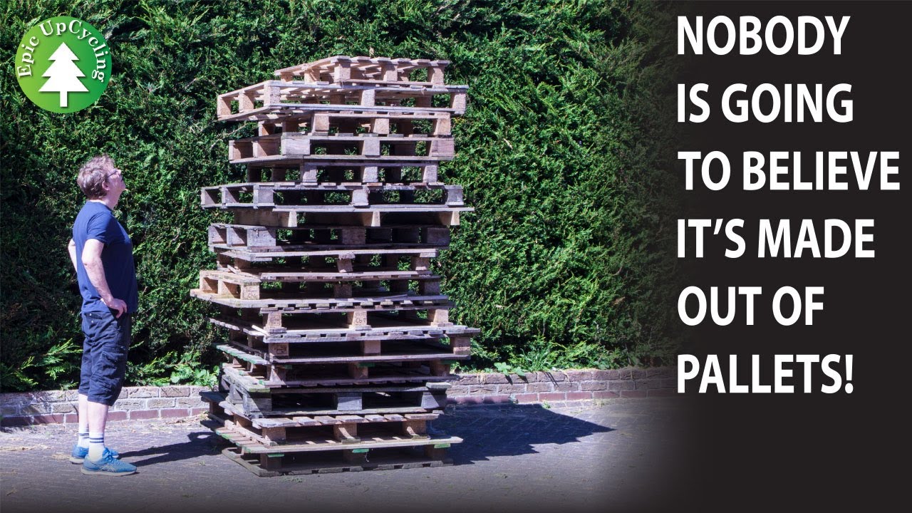 The Craziest Thing I've Ever Made Out Of Pallets.