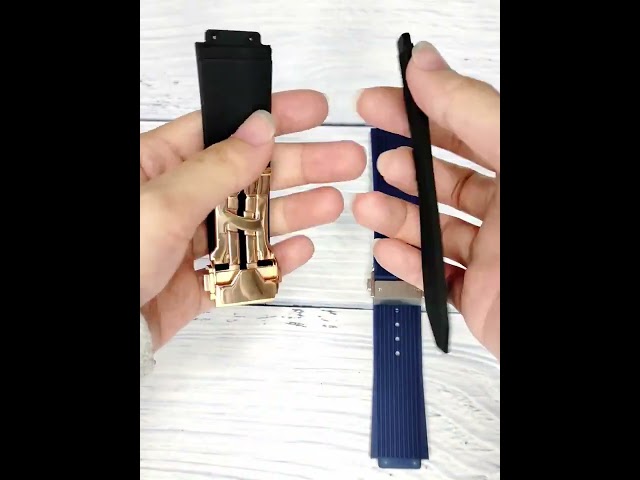 Vídeo relacionado con HKTS Correa de reloj para HUBLOT BIG BANG de silicona, 25 x 19 mm, impermeable, para hombre, correa de reloj, accesorios de goma, 25-19mm, Ágata