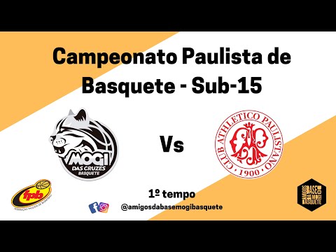 FPB 2022 SUB 15 – MOGI BASQUETE X PAULISTANO – 08/05/2022 - 1º TEMPO