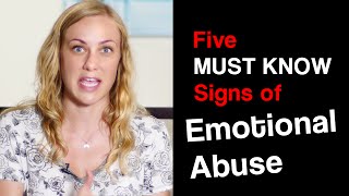 5 MUST KNOW SIGNS of EMOTIONAL ABUSE - Mental Health talk w Kati Morton about neglect therapy stress