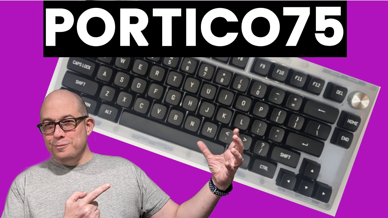 Portico Keyboard & Portico 淋し Keycaps BoW