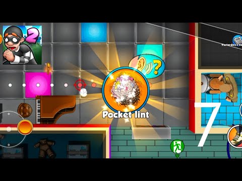 Robbery bob 2 seagull Bay Level 7 full gameplay (iOS Android)