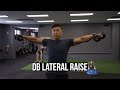 Dumbbell lateral raise