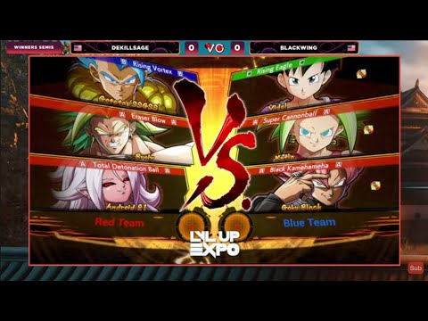Glitch Infinite Winners Semis - dekillsage Vs. Blackwing - Dragon Ball FighterZ