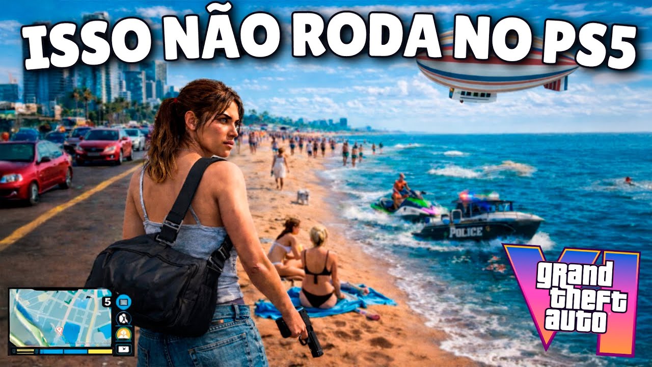 O PLAYSTATION 5 VAI DAR CONTA do GTA 6?