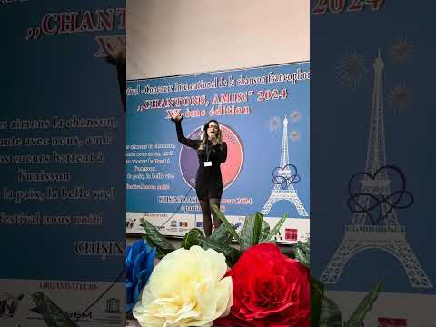 Strulea Adalimina  la Concursul francofon “Chantons, amis!” - 2024