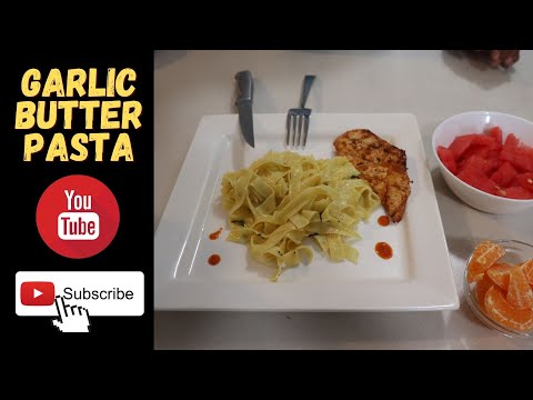 Trini Bites EP. 51 How To Make Garlic Butter Pasta! **QUICK**
