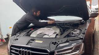 Audi A8 D4 3l TDI 2014 Facelift Auxiliary pump fail. How to check and replace pump V50 D.I.Y“Jan V8”