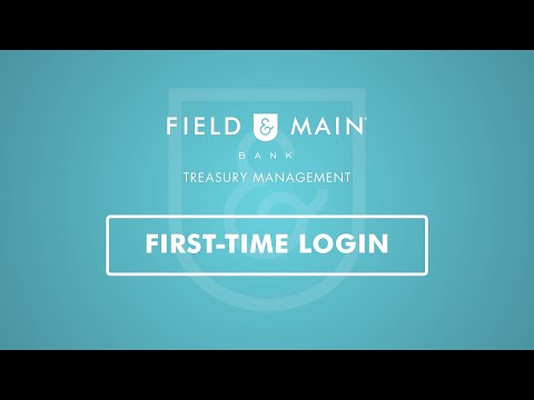 F M Treasury Management First Time Login