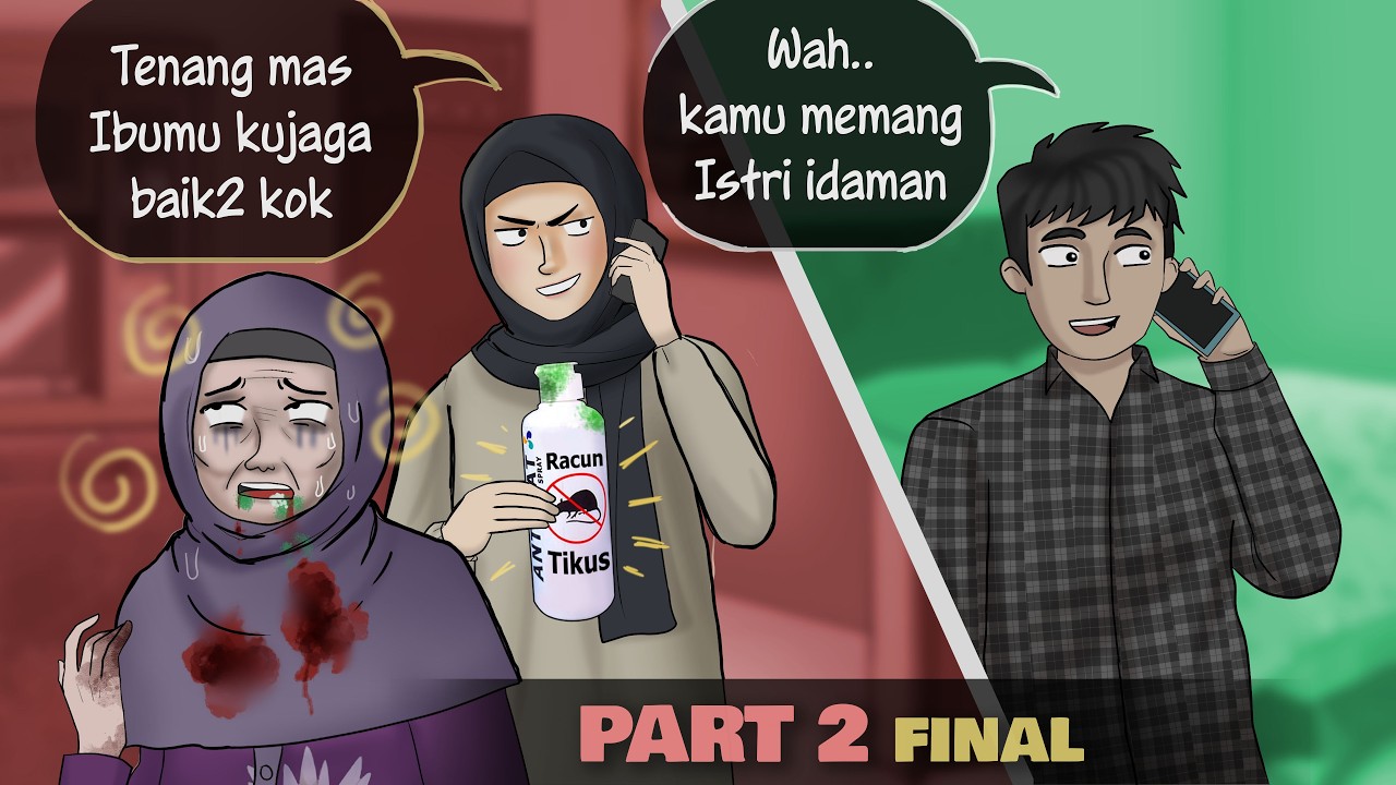 MENANTU LUCKNUT 2 - dah ngusir mertua masih diracun juga | Kartun Animasi Drama