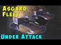 Asgard Fleet VS Goauld Attack Fleet STARGATE Space Battles