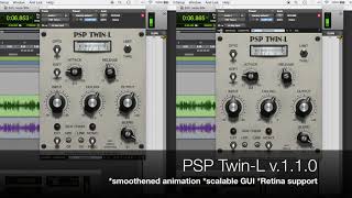 Video thumbnail for PSP Twin-L v 1.1.0 update by PSPaudioware