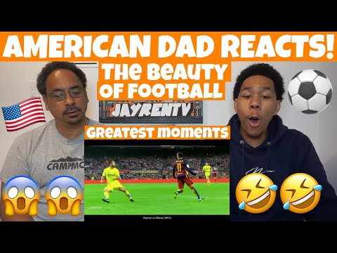 AMERICAN DAD REACTS TO The Beauty of Football - Greatest Moments