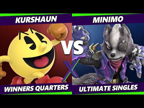 S@X 469 Winners Quarters - Kurshaun (Pac-Man) Vs. MiniMo (Wolf) Smash Ultimate - SSBU