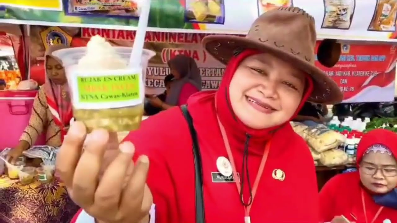 Pembukaan Pameran Pembangunan Pertanian dan Pasar Tani Oleh Bupati Klaten