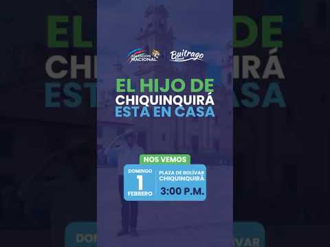 ¡Chiquinquirá Ruge! 🐯 Eduard Buitrago y El Tigre en Boyacá #Chiquinquirá #ElTigre