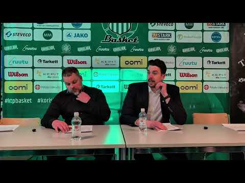 KTP-Basket - Kauhajoki, lehdistötilaisuus 30.1.2026