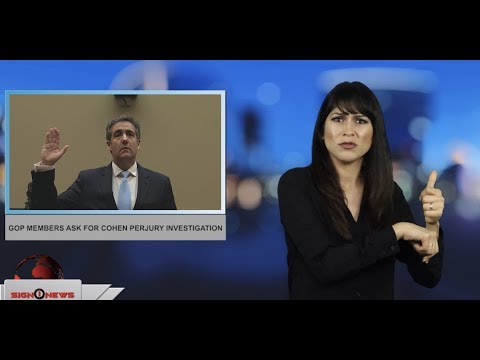 GOP members ask for Cohen perjury investigation (ASL - 2.28.19)