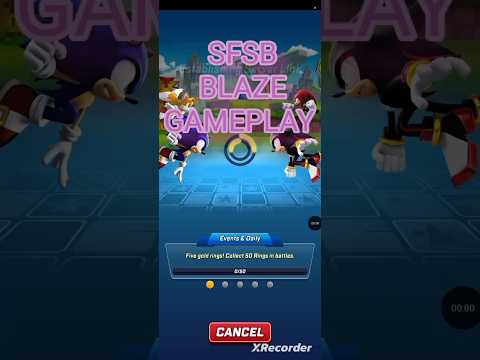 SFSB gameplay pt7 #sonicforcesspeedbattle #blazethecat