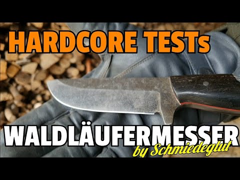 ✔ 1stHARDCORE TESTs: Waldläufer Messer von Lasse Böckmann (by Schmiedeglut)