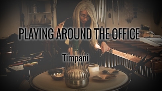 Evelyn Glennie | Playing Around The Office | Part 5 – Timpani