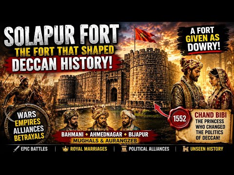 Solapur Fort: An entire fort was given as dowry! | Bhuikot Fort Solapur History