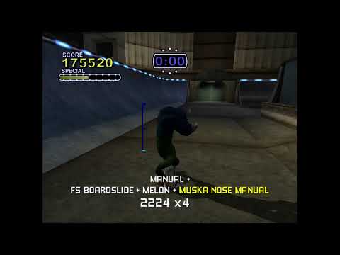 Tony Hawk 2X (Xbox)  - All Non-Exclusive Content