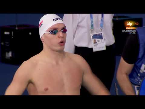 Men's 200m Backstroke final Short Course European Championship 2019