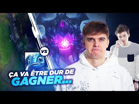 RHOBALAS x TRAYTON : CA VA ETRE DUR DE GAGNER CETTE GAME - VEL'KOZ VS FIZZ | LOL FR