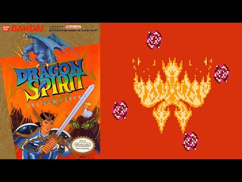 Dragon Spirit: The New Legend (NES) - 3rd Boss: Fire Bird (No Damage, No Powerups).