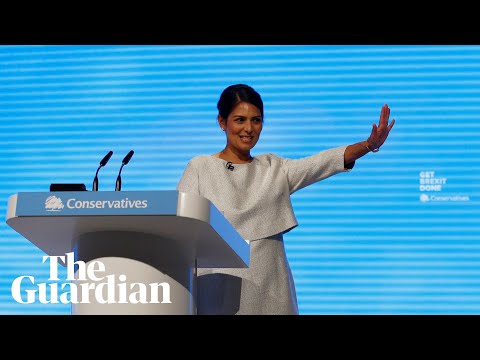 プリティ・パテル氏、保守党を「法と秩序の党」と称賛 (Priti Patel hails Conservatives as 'the party of law and order')