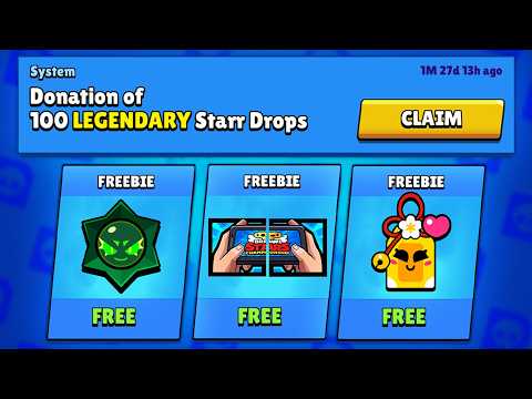 New FREE Rewards Coming! 100 FREE Legendary Starr Drop Winner & More!