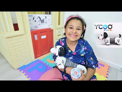 ROBO DASH Robotic Puppy Interactive Toy Delivery at Pretend Play House!